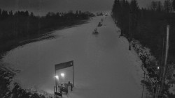 Kamera u nástupu na vlek svah A