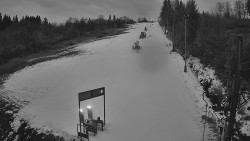 Kamera u nástupu na vlek svah A