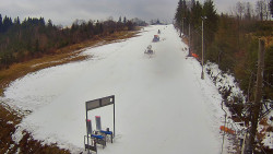 Kamera u nástupu na vlek svah A