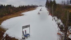 Kamera u nástupu na vlek svah A