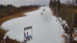 Kamera u nástupu na vlek svah A