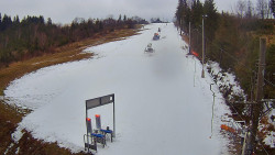 Kamera u nástupu na vlek svah A