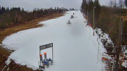 Kamera u nástupu na vlek svah A