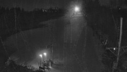 Kamera u nástupu na vlek svah A