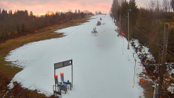 Kamera u nástupu na vlek svah A