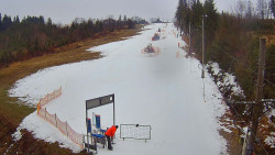 Kamera u nástupu na vlek svah A