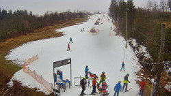 Kamera u nástupu na vlek svah A