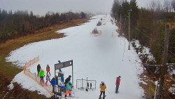 Kamera u nástupu na vlek svah A