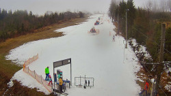 Kamera u nástupu na vlek svah A