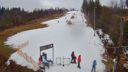 Kamera u nástupu na vlek svah A