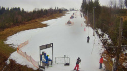 Kamera u nástupu na vlek svah A