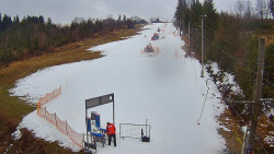 Kamera u nástupu na vlek svah A