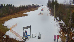 Kamera u nástupu na vlek svah A