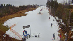 Kamera u nástupu na vlek svah A