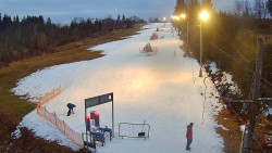 Kamera u nástupu na vlek svah A