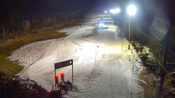 Kamera u nástupu na vlek svah A