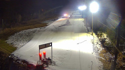 Kamera u nástupu na vlek svah A