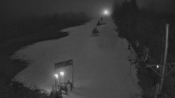 Kamera u nástupu na vlek svah A