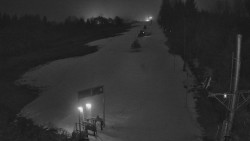 Kamera u nástupu na vlek svah A