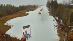 Kamera u nástupu na vlek svah A