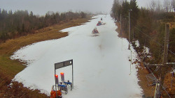 Kamera u nástupu na vlek svah A