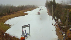 Kamera u nástupu na vlek svah A