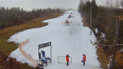 Kamera u nástupu na vlek svah A