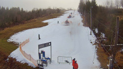 Kamera u nástupu na vlek svah A