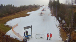 Kamera u nástupu na vlek svah A