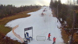 Kamera u nástupu na vlek svah A