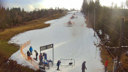 Kamera u nástupu na vlek svah A