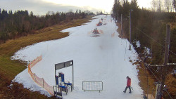 Kamera u nástupu na vlek svah A