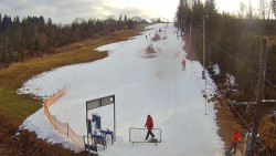 Kamera u nástupu na vlek svah A