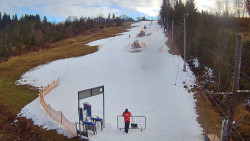 Kamera u nástupu na vlek svah A