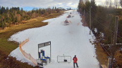 Kamera u nástupu na vlek svah A