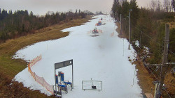 Kamera u nástupu na vlek svah A