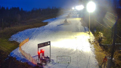 Kamera u nástupu na vlek svah A