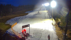 Kamera u nástupu na vlek svah A