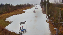 Kamera u nástupu na vlek svah A