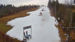 Kamera u nástupu na vlek svah A