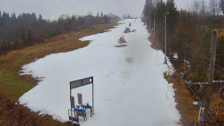 Kamera u nástupu na vlek svah A