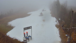 Kamera u nástupu na vlek svah A