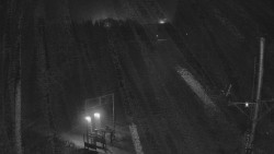 Kamera u nástupu na vlek svah A