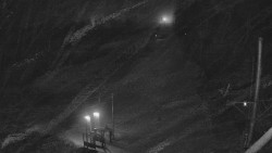 Kamera u nástupu na vlek svah A