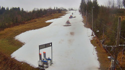 Kamera u nástupu na vlek svah A