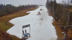 Kamera u nástupu na vlek svah A