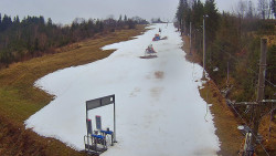 Kamera u nástupu na vlek svah A