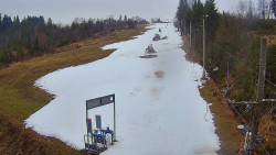 Kamera u nástupu na vlek svah A