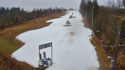 Kamera u nástupu na vlek svah A