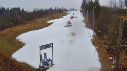 Kamera u nástupu na vlek svah A